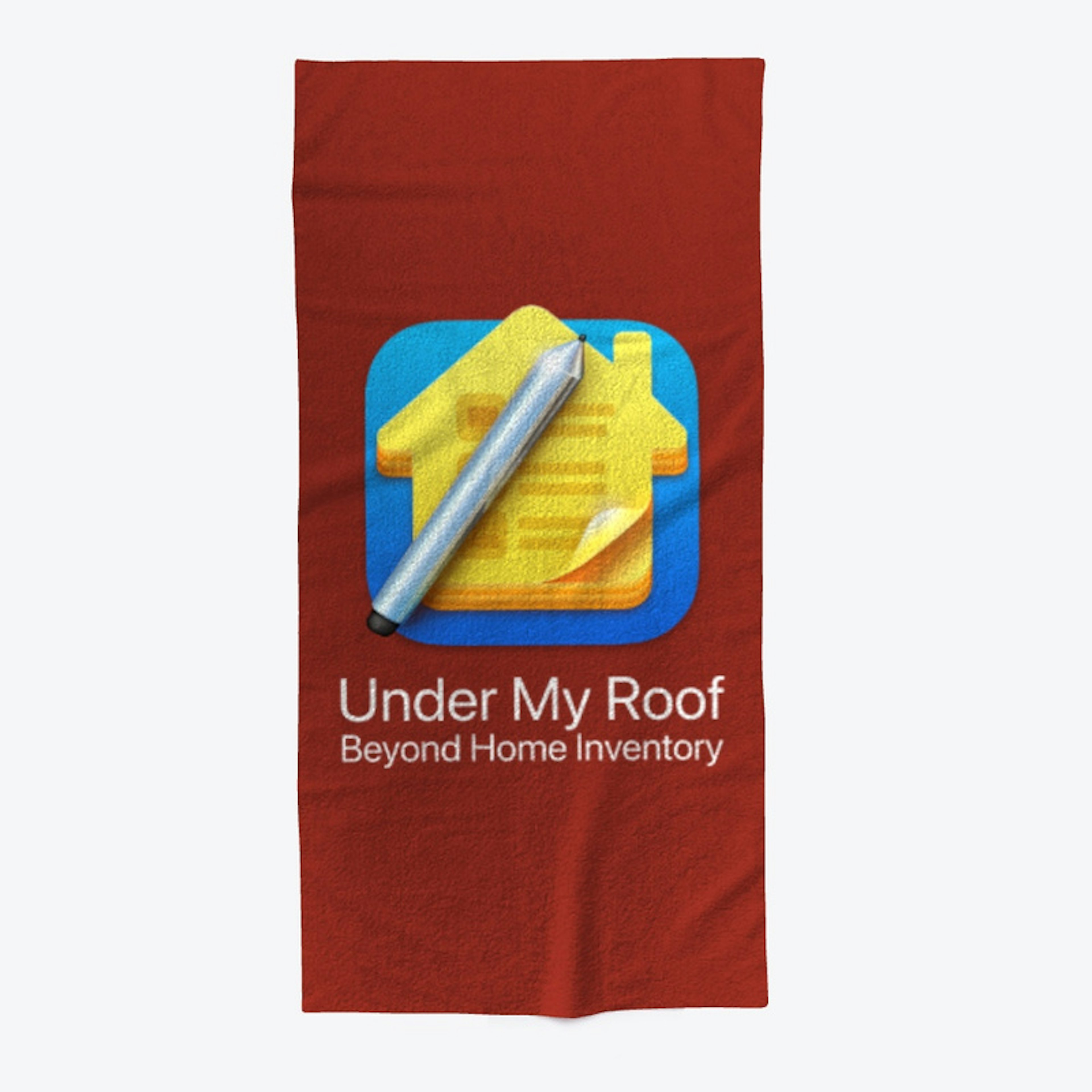 Under My Roof Logo (White Text)